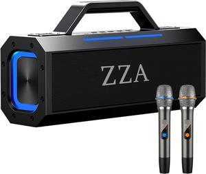 Portable Bluetooth Speakers, 60W Peak Wireless Outdoor Speaker with Subwoofer, Deep Bass, 18000mah Power Bank, IPX6 Waterproof,3 Lighting Mode, 100dB Loud Party Speakers for Camping, Beach, Garage