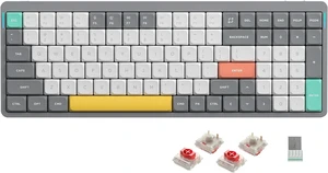 nuphy Air96 V2 Wireless Mechanical Keyboard,100 Keys RGB Backlit Keyboard,Supports Bluetooth 5.1,2.4G and Wired Connection,for PC/Laptop/Windows/Mac -Gary Gateron Red Switch nuphy Air96 V2 Wireless Mechanical Keyboard,100 Keys RGB Backlit Keyboard,Supports Bluetooth 5.1,2.4G and Wired Connection,for PC/Laptop/Windows/Mac -Gary Gateron Red Switch