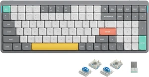nuphy Air96 V2 Wireless Mechanical Keyboard,100 Keys RGB Backlit Keyboard,Supports Bluetooth 5.1,2.4G and Wired Connection,for PC/Laptop/Windows/Mac -Gary Gateron Blue Switch nuphy Air96 V2 Wireless Mechanical Keyboard,100 Keys RGB Backlit Keyboard,Supports Bluetooth 5.1,2.4G and Wired Connection,for PC/Laptop/Windows/Mac -Gary Gateron Blue Switch
