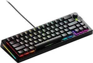 Glorious Gaming - GMMK 3 PRO: Custom Mechanical Keyboard, 65% Compact Keyboard, Modular Aluminum Body & Gasket System, Hotswappable MX Switches, Sound Dampening Foam, Custom Keycaps, ANSI (Black)