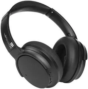 Morpheus 360 Synergy HD Bluetooth Headphones, Wireless Headphones, Over-Ear Headphones, 40-Hour Playtime, USB Type C Fast Charging, Soft Leather Padding, with Travel Case - Black, HP9550HD