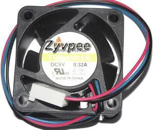Y.S.TECH 40*20MM FD054020EB 5V 0.32A 3 wires 3 pins 4cm case fan switch router cooler