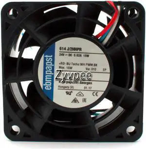 Zyvpee ebmPAPST 6032 614J/2HHPR 24V 0.62A 15W 4 wires 6cm case fan for inverter converter