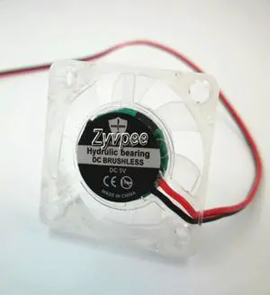 For 3D print video card 30*30*7MM sleeve bearing 5V 2 wires 3cm transparent silent fan