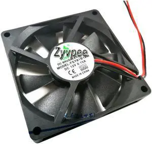 Zyvpee 80*15mm FSY81B12M DC12V 0.15A 2 wires ball bearing 8CM case fan