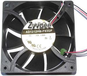 ADDA JARO 120*38mm AD1212HB-F93GP DC12V 1.95A 3 wires 3 pins 12CM power axial fan