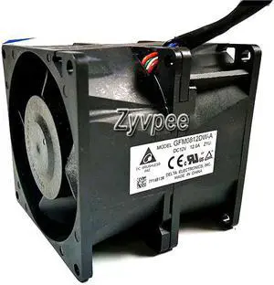 Delta 80*80mm GFM0812DW-A DC12V 12A 8CM Large air volume vehicle booster cooling fan