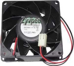 Sunon 80mm PMD4808PMB2-A 48V 6.7W 2 wires 2 pins inverter power cooling fan Sunon 80mm PMD4808PMB2-A 48V 6.7W 2 wires 2 pins inverter power cooling fan