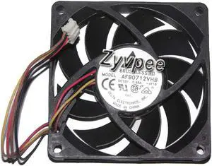 Zyvpee 70mm AFB0712VHB 12V 0.55A 4 wires 4 pins cpu cooling fan