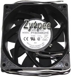 Zyvpee 90mm PFB0948GHE 7G03 48V 0.42A 3 wires inverter power cooling fan Zyvpee 90mm PFB0948GHE 7G03 48V 0.42A 3 wires inverter power cooling fan
