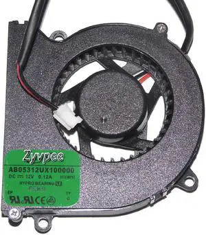Zyvpee adda AB05312UX100000 1TCWPV 12V 0.12A 2 wires 2 pins cpu fan