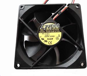 ADDA 92*25mm AD0912UB-A73GL 12V 0.39A 3 wires 3 pins 9cm case fan