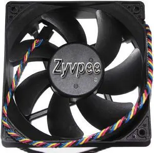Zyvpee Foxconn 120mm PV123812DSPF 01 12V 0.9A NN495 4 wires 12cm power case fan