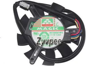 Zyvpee magic MGT5005XF-W10 5V 0.35A 4 wires 4 pins notebook cpu fan