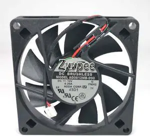 80mm CPU Cooling AD0812MB-D90 12V 0.20A 2 Wire 2 Pins Case Fan 80x15mm 80mm CPU Cooling AD0812MB-D90 12V 0.20A 2 Wire 2 Pins Case Fan 80x15mm