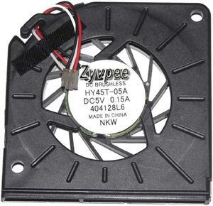 Notebook CPU Cooling SEPA HY45T-05A 5V 0.15A 404128L6 3 Wires Blower Fan