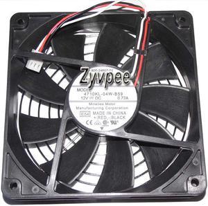 120MM PC Server Power Cooling NMB 12025 4710KL-04W-B59 12V 0.72A 3 Wires 800-24607-01 12CM Case Fan with Aluminum alloy mesh