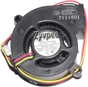 NMB 45*20mm BM4520-04W-B39 12V 0.12A 3 Wire 3 Pins Blower fan for GS01721 NP215 Projector