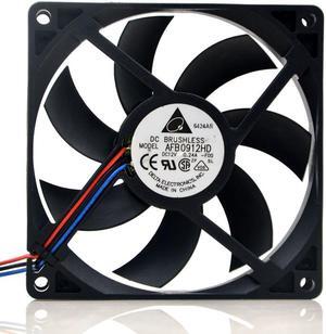90MM Power Cooling Delta AFB0912HD 12V 0.24A 3 Wires 9cm Case Fan 90*20mm