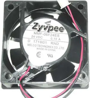 MMF-06F24ES RND 24V 0.1A 2 wires 2 pins 60mm inverter fan for abb plc fanuc MMF-06F24ES RND 24V 0.1A 2 wires 2 pins 60mm inverter fan for abb plc fanuc