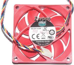 AVC 70*15MM FA07015L12LPB 12V 0.35A 4 wires 4 pins 7cm cpu cooler
