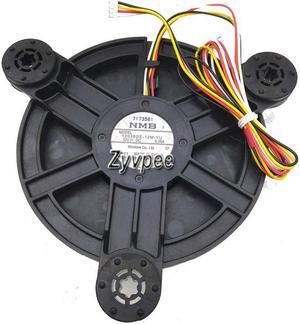 Zyvpee NMB 12038GE-12M-YU 12V0.26A 4 wires Refrigerator Freezer Cooling Fan