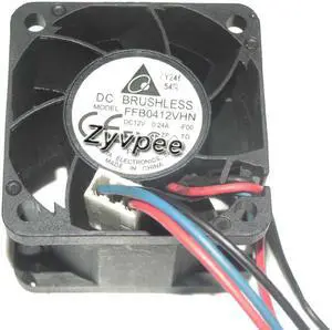 40MM 4028 Zyvpee FFB0412VHN F00 12V 0.24A 3 Wires 1U Server Fan 40MM 4028 Zyvpee FFB0412VHN F00 12V 0.24A 3 Wires 1U Server Fan