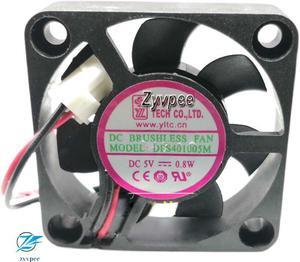 40MM Young Lin 4010 DFS401005M 5V 0.8W 2 Wires 4CM  Cooling Fan