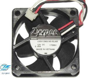 35MM NIDEC 3512 U35X12MS1A5-53J65 12V 0.05A 3 Wires router Cooling Fan