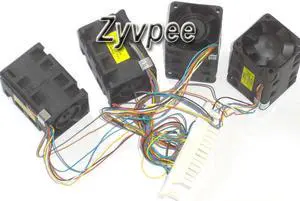 40MM 4056 DC12V 12.2W B4645-3 8 Wires White connector 4 Pcs/group