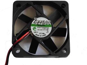 50MM 5010 11.MS.A.GN 12V 1.1W 2 Wires 5CM CPU Cooling Fan