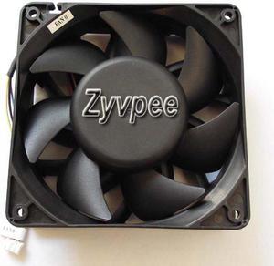 120MM 12038 (2).B1249.F.GN DC48V 14.9W 4 Wires 12CM Power Case Fan