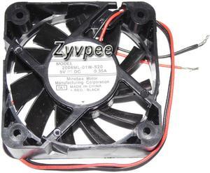 50MM 5015 DC5V 0.35A 2 Wires 5CM CPU Cooling Fan