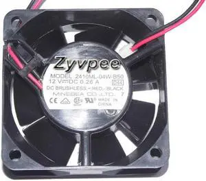 60MM 6025 D44 DC12V 0.26A 2 Wires 2 Pins 6CM CPU Cooling Fan