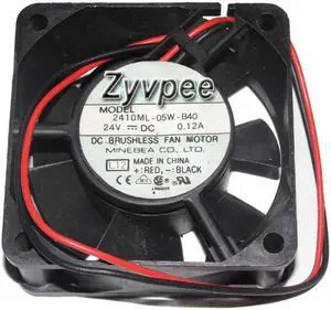 60MM 6025 DC24V 0.12A 2 Wires 2 Pins 6CM Inverter Cooling Fan