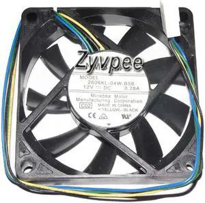 70MM 7015 C02 DC12V 0.28A 4 Wires 4 Pins 7CM CPU Cooling Fan
