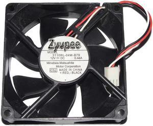 80MM 8025 C52 DC12V 0.44A 3 Wires 3 Pins 8CM Case Cooling Fan