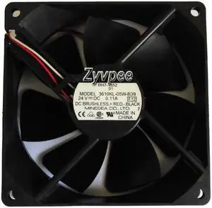 92MM 9225 RH7-1552 F12 DC24V 0.11A 3 Wires 9CM Server Axial Cooling Fan