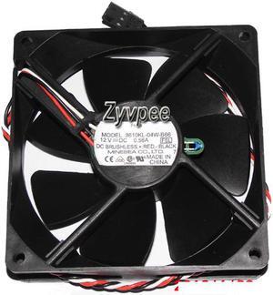 92MM 9225 9025-12HB F1588 12V 0.56A 3 Wires 3 Pins 9CM Server CPU Cooling