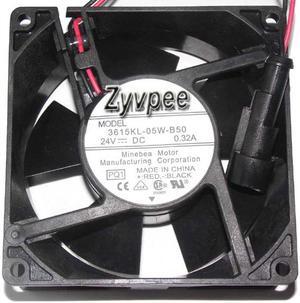 92MM 9238 PQ1 24V 0.32A 2 Wires 2 Pins 9CM Case Fan for ACS800 ABB