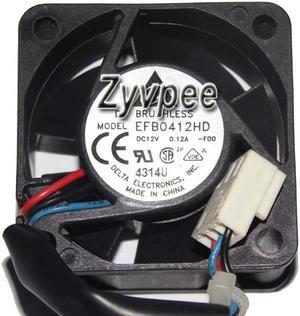 40mm 4020 F00 DC12V 0.12A 3 Wires 3 Pins 4CM Case Fan