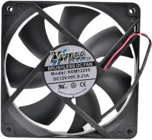 120mm 12025 DC12V 0.23A 2Wires 2Pins 12CM Power Case Cooling Fan
