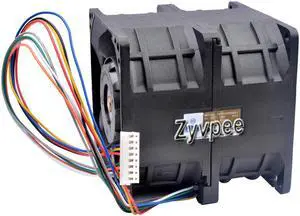 80mm 8080 DC48V 1.56A 8 Wires 8 Pins Double motors Violent 8CM Server Cooling Fan