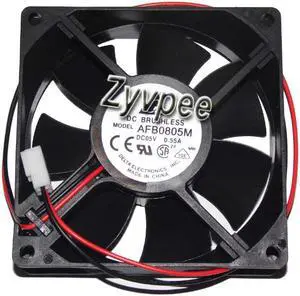 80mm 8025 Zyvpee AFB0805M DC5V 0.55A 2 Wires 2 Pins 8CM Cooling Fan 80mm 8025 Zyvpee AFB0805M DC5V 0.55A 2 Wires 2 Pins 8CM Cooling Fan