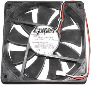 120mm 12025 4710KL-04W-B19 DC12V 0.22A 3 Wires 12CM Case Fan