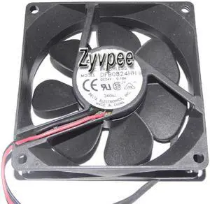 80mm 8025 Zyvpee DFB0824HH DC24V 0.18A 8CM Cooling Fan for Cisco PIX525