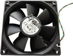 92mm 9225 AUB0912VH DC12V 0.6A 4 Wires 4 Pins 9CM CPU Cooling Fan