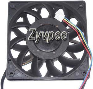 120mm 12025 FFB1212SH -S79V DC12V 1.24A 4 Wires 4 Pins 12CM Case Fan