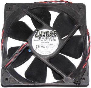 120mm 12025 WFC1212B 600-5914 DC12V 0.44A 2 Wires 2 Pins 12CM Case Fan