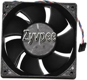 120mm 12038 Zyvpee AFC1212DE D8794 12V 1.6A 4 Wires 12cm Server Cooling Fan